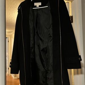 Michael Kors Black Trench Coat